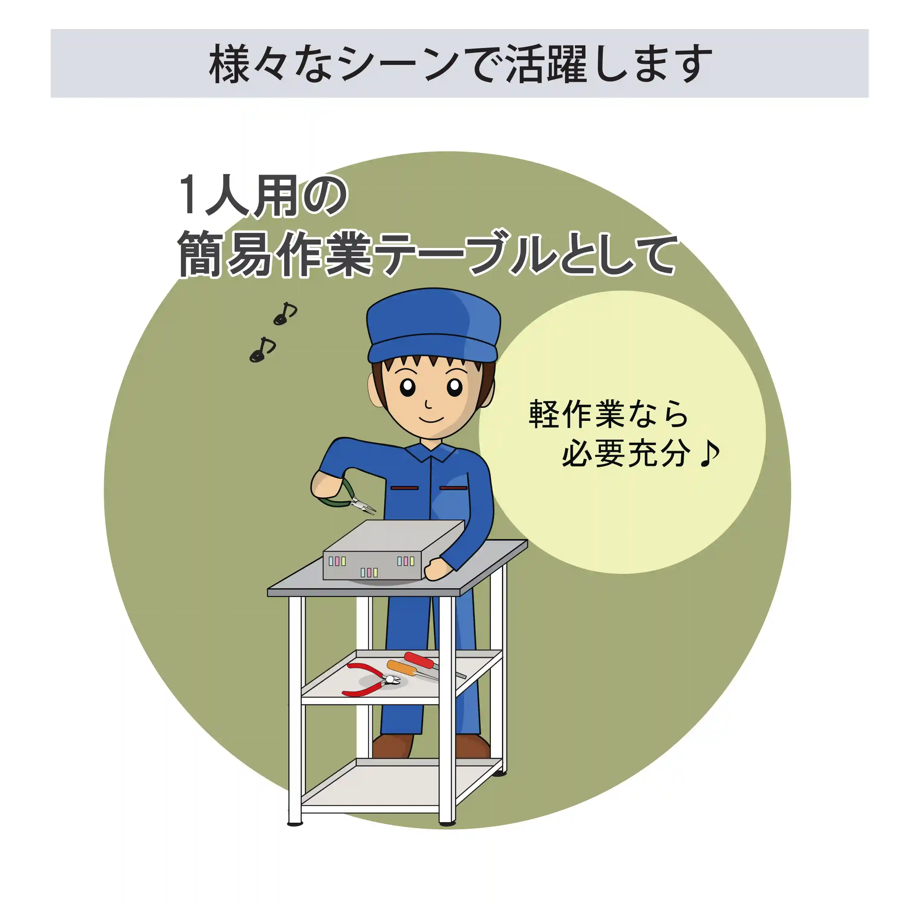 天板付き150ワゴン固定式 RoHS2指令対応塩ビシート天板仕様 H738㎜